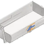Productfoto van 12m³ container van Puincontainershop.be